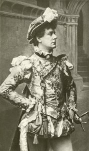 Mr William Terriss come Claudio (incisione) da English Photographer
