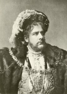 Mr William Terriss come Enrico VIII (incisione) da English Photographer
