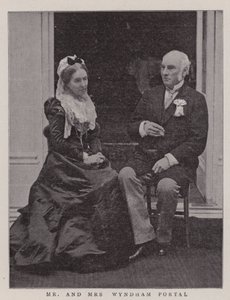 Mr e Mrs Wyndham Portal da English Photographer