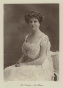 Signora Arthur Markham (foto b/n)