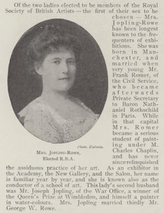 Mrs Jopling-Rowe, eletta RBA da English Photographer