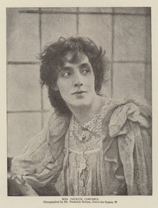 Mrs Patrick Campbell da English Photographer