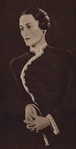 Mrs Simpson, futura Duchessa di Windsor da English Photographer