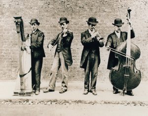 Musicisti a Greenwich nel 1884