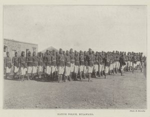 Polizia Nativa, Bulawayo da English Photographer