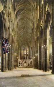 Navata e tomba del Milite Ignoto, Abbazia di Westminster, Londra da English Photographer