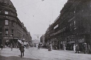 Newcastle, Market Street da English Photographer