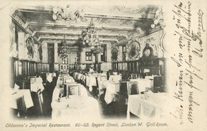 Ristorante Imperiale di Oddenino, Londra da English Photographer