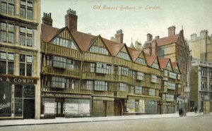 Vecchie case, Holborn