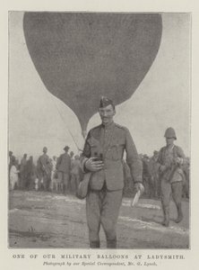 Uno dei nostri palloni militari a Ladysmith da English Photographer