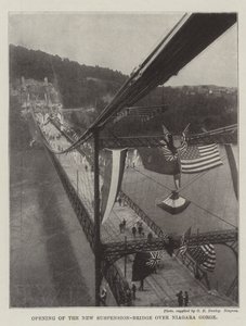Apertura del Nuovo Ponte Sospeso sul Niagara Gorge da English Photographer