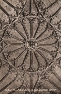 Oxford, Christ Church, Sala da Pranzo, Soffitto della Scala