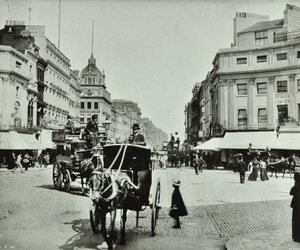 Oxford Circus, Westminster LB: vista verso est, 1890