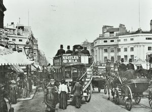 Oxford Circus, Westminster LB: vista verso est, 1895