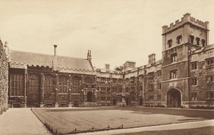 Oxford: Exeter College, il quadrilatero e la sala da English Photographer