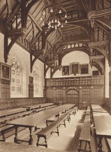 Oxford: Oriel College, La Sala da English Photographer