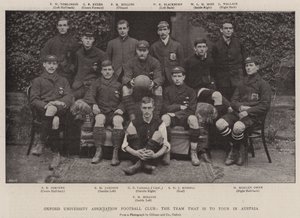 Oxford University Association Football Club, la squadra che farà un tour in Austria