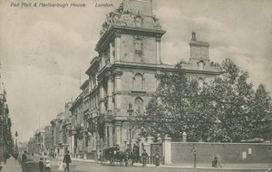 Pall Mall e Marlborough House da English Photographer