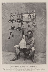 Vendita ambulante di utensili da cucina da English Photographer