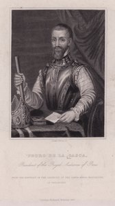 Pedro de la Gasca, vescovo spagnolo, diplomatico e secondo viceré del Perù (foto in b/n) da English Photographer