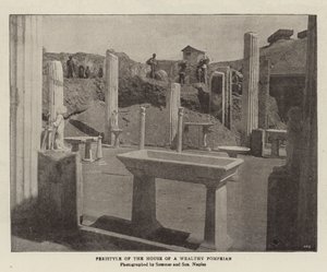 Peristilio della Casa di un Ricco Pompeiano da English Photographer