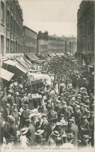 Petticoat Lane la domenica mattina da English Photographer