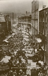 Petticoat Lane la domenica mattina da English Photographer