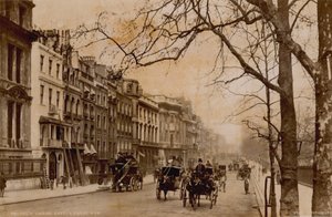 Piccadilly, Londra, guardando a est da English Photographer