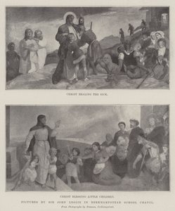Quadri di Sir John Leslie nella Cappella della Scuola di Berkhampstead