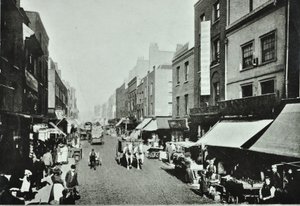 Pitfield Street: vista verso nord, 1895 da English Photographer