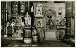 Angolo dei Poeti, Abbazia di Westminster da English Photographer