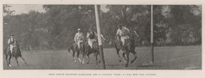 Partita di polo tra Ranelagh e una squadra di cavalleria, un gol per la cavalleria da English Photographer