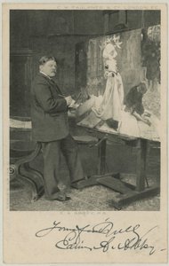 Ritratto di Edwin Austin Abbey