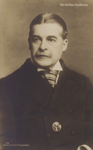 Ritratto di Sir Arthur Sullivan da English Photographer