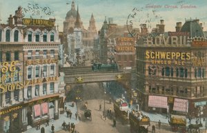 Cartolina di Ludgate Circus, Londra
