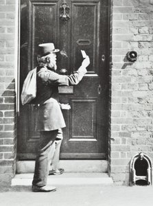 Postino in King William Walk, Greenwich, 1885