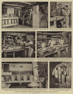 Ceramica, fasi progressive in un
