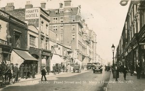 Praed Street e St Marys Hospital, Londra da English Photographer