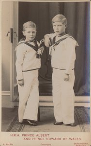 Principe Alberto e Principe Edoardo di Galles da English Photographer