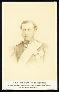 Principe Alfredo, Duca di Edimburgo da English Photographer
