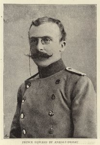 Principe Edoardo di Anhalt-Dessau da English Photographer