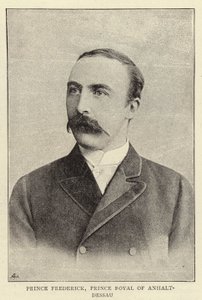 Principe Federico, Principe Reale di Anhalt-Dessau