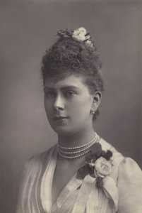 Principessa Victoria Mary di Teck da English Photographer