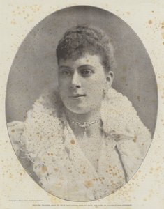 Principessa Victoria Mary di Teck, la futura moglie di SAR il duca di Clarence e Avondale