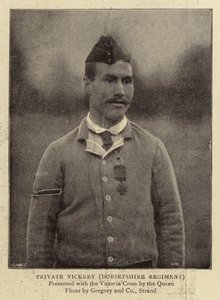 Soldato Vickery, Reggimento del Dorsetshire da English Photographer