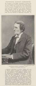 Professor Burdon Sanderson, Presidente della British Association da English Photographer
