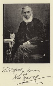 Professor John Tyndall, PhD, LLD, DCL, FRS da English Photographer