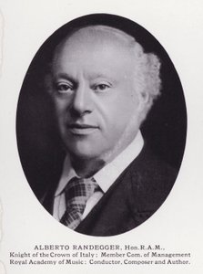 Uomini prominenti di Londra: Alberto Randegger da English Photographer