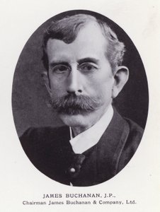 Uomini prominenti di Londra: James Buchanan da English Photographer