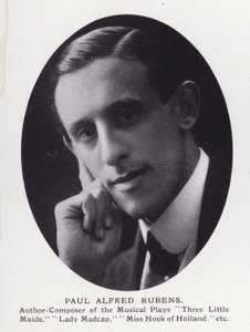 Uomini Prominenti di Londra: Paul Alfred Rubens da English Photographer
